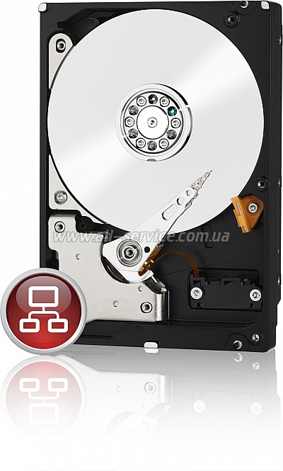  4TB WD 3.5 SATA 3.0 IntelliPower 64MB Red (WD40EFRX)