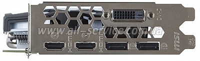  MSI GeForce GTX1060 3GB GDDR5 ARMOR (GF_GTX_1060_ARMOR_3G_V1)