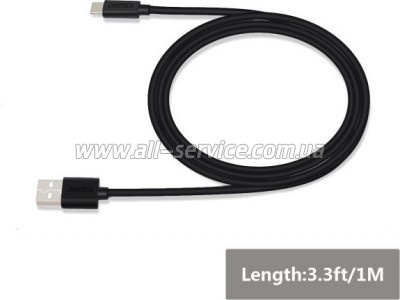���� ������ USB 2.0 AM to USB-C 1.0m Choetech (AC0002)