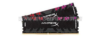  8GB*4 Kingston HyperX Predator RGB DDR4 3200 KIT , BLACK, CL16, XMP (HX432C16PB3AK4/32)