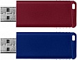 ������ Verbatim 2x32GB Store'n'Go Slider Red/ Blue (49327)