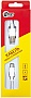 Дата кабель USB 2.0 AM to USB-C 1.0m 6A white Dengos (PLS-TC-6A-WHITE) Дата кабель USB 2.0 AM to USB-C 1.0m 6A white Dengos (PLS-TC-6A-WHITE)