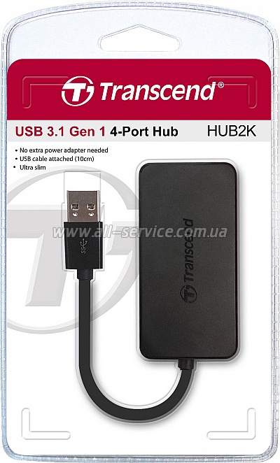  Transcend USB 3.0 HUB (TS-HUB2K)