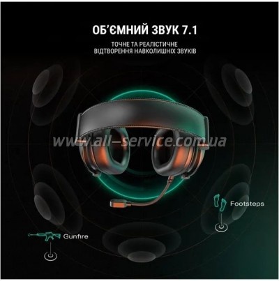 �������� Fifine H6 RGB 7.1 Black (H6)