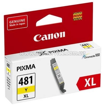  Canon CLI-481Y XL Yellow (2046C001)