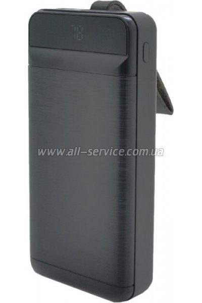   XO 30000mAh, PD/18W, QC3.0/22.5W, flashlight, Input(Micro,Type-C,Lightning), Output(3*USB,Type-C) (XO-PR156 / 29212)
