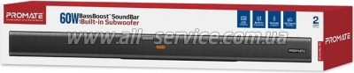   Promate StreamBar-60 Black (streambar-60.black)