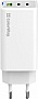 Зарядное устройство ColorWay GaN Mini 65W PD Port PPS USB (USB-2C1A) white (CW-CHS058PD-WT) Зарядное устройство ColorWay GaN Mini 65W PD Port PPS USB (USB-2C1A) white (CW-CHS058PD-WT)