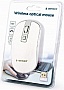  Gembird MUSW-4B-06-WS Wireless White-Silver (MUSW-4B-06-WS)