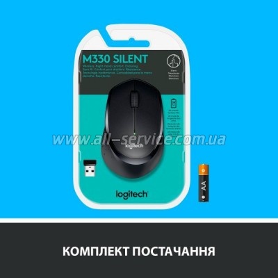  Logitech M330 Silent plus Black (910-004909)