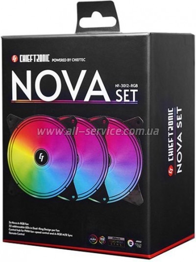    Chieftec Nova (NF-3012-RGB)