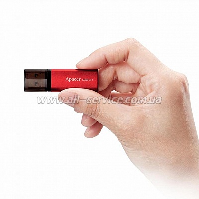  Apacer AH25B 32GB USB3.1 Red (AP32GAH25BR-1)