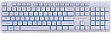  Gembird KB-UML3-01-W-UA USB White (KB-UML3-01-W-UA)