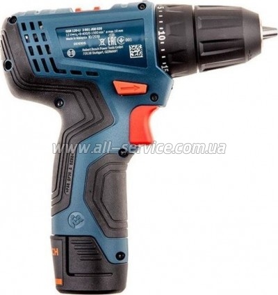  Bosch GSR 120-LI Professional, 2*2h (0.601.9G8.000)