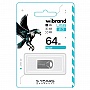  Wibrand 64GB Hawk Silver USB 2.0 (WI2.0/HA64M1S)