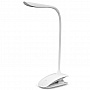 Настольная лампа ColorWay Flexible & Clip White (CW-DL04FCB-W)