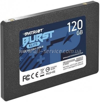 SSD  PATRIOT Burst Elite 120GB (PBE120GS25SSDR)