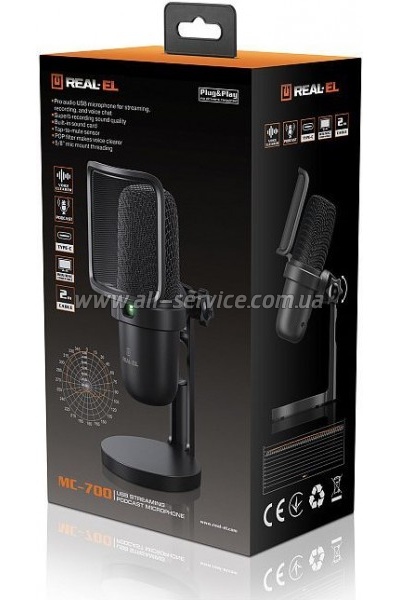  REAL-EL MC-700 Black