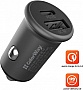   ColorWay 2USB Car QC3.0 Gray (CW-CHA029PD-GR)