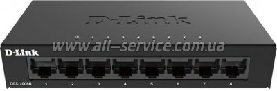   D-Link DGS-1008D