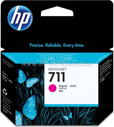  HP 711 Design Jet 120/ 520 Magenta (CZ131A)