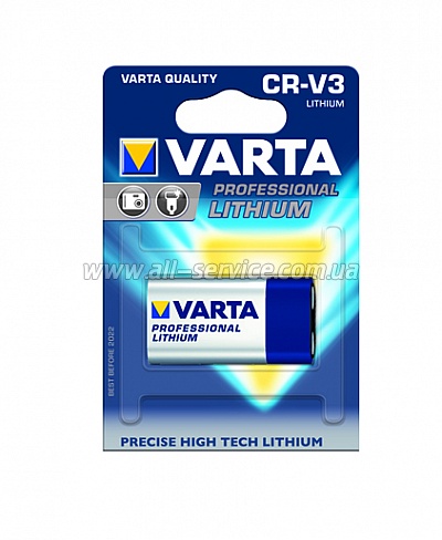  VARTA PHOTO CR V3 BLI 1 LITHIUM (6207301401)