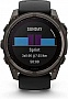 �����-���� Garmin fenix 8 51mm,Saph Solar,CrbnGry Ti/Blk,Blk/PblGryBnd (010-02907-11)