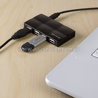  Belkin USB Mobile Hub Black (F5U404cwBLK)