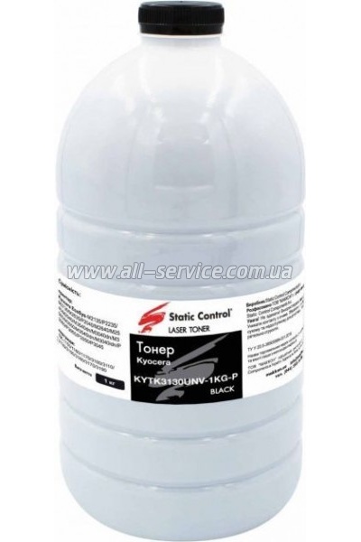 Тонер SCC Universal Kyocera TK-3130 бутль 1кг (KYTK3130UNV-1KG-P) Тонер SCC Universal Kyocera TK-3130 бутль 1кг (KYTK3130UNV-1KG-P)