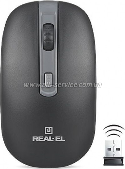  REAL-EL RM-303 black-grey