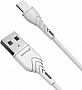 ���� ������ USB 2.0 AM to USB-C 2.0m 2.4A white Grand-X (PC-02W)