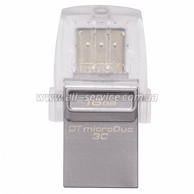  32GB Type-C Kingston DT Micro Metal Silver (DTDUO3C/32GB)
