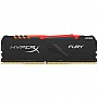  Kingston 8Gb DDR4 2666MH z HyperX Fury Black RGB (HX426C16FB3A/8)