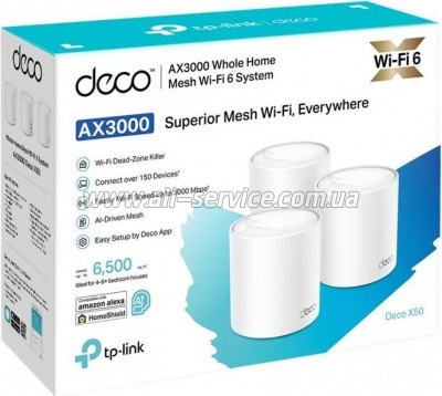  TP-Link DECO-X50-3-PACK