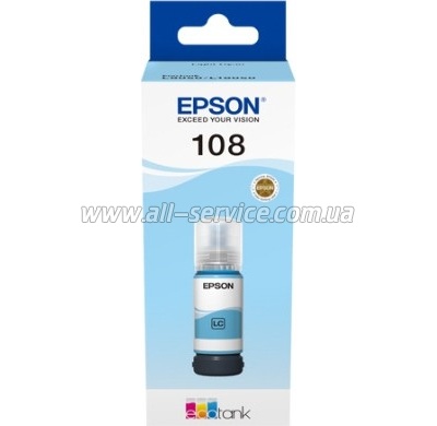   Epson 108 EcoTank L8050/ L18050 B/C/M/Y/LC/LM (SET108E)