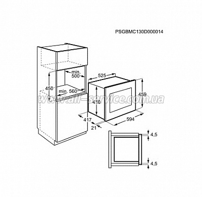   ELECTROLUX KMFE264TEW