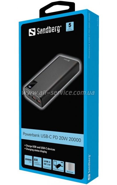   Sandberg 20000mAh (PB930203)