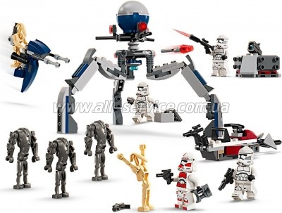 ����������� LEGO Star Wars �����-��������� � ������ �����. ������ ����� 215 ������� (75372)