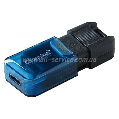  Kingston 64GB DataTraveler 80 M USB-C 3.2 Blue/Black (DT80M/64GB)