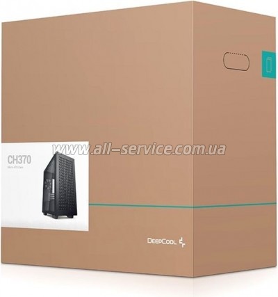  Deepcool CH370 Black (R-CH370-BKNAM1-G-1)