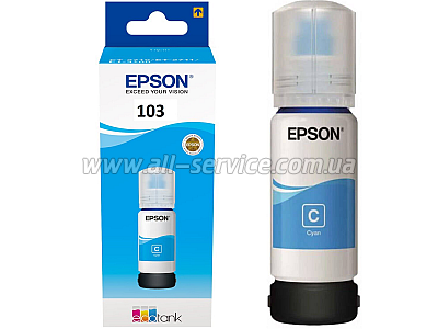  Epson 103 Epson L3100/ 3110/ 3150 cyan (C13T00S24A)