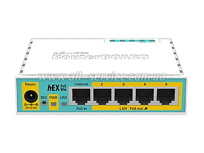 ������������� MikroTik hEX PoE lite (RB750UPr2)