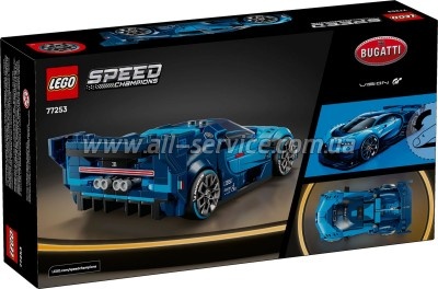 ����������� LEGO Speed Champions ���������� ��������� Bugatti Vision GT Hyper (77253)