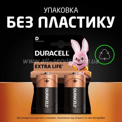 ��������� Duracell D LR20 * 2 (5000394052512 / 81483648)