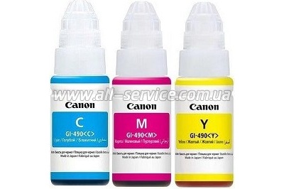   GI-490 Canon Pixma G1400/ G2400/ G3400 C/M/Y (SET490C/M/Y)