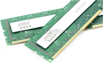 ������ ������ ��� ���������� DDR3 16GB (2x8GB) 1600 MHz Silver Peewee eXceleram (E30166A)