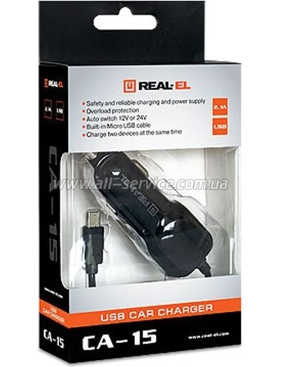 �������� ������� REAL-EL CA-15 black (EL123160009)