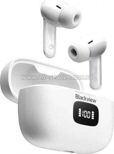  Blackview TWS AirBuds 8 White (6931548315971)