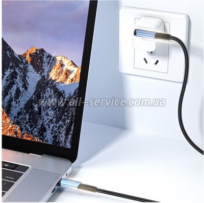 ���� ������ USB-C to USB-C 1.0m 100W black Essager (EXCTT1-CGWT01)
