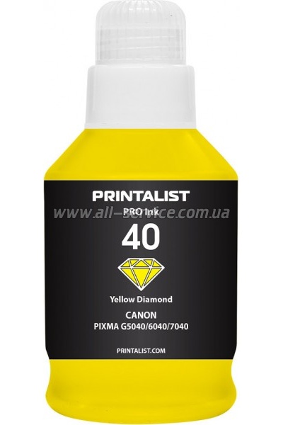  PRINTALIST GI-40 Canon G5040/ G6040 190 Yellow (PL40Y)
